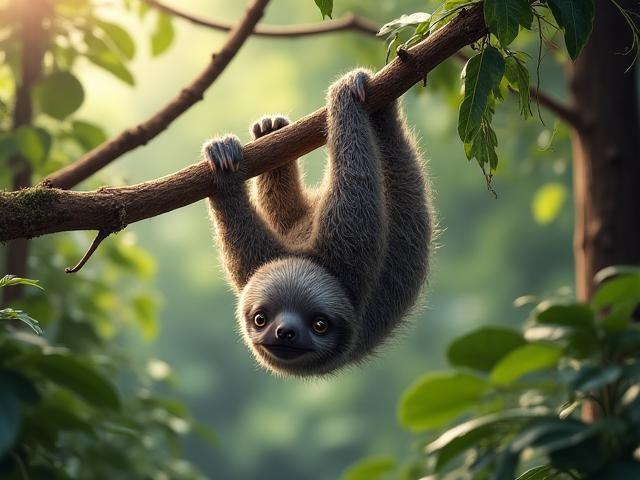 Faultier im Manuel-Antonio-Nationalpark, Costa Rica