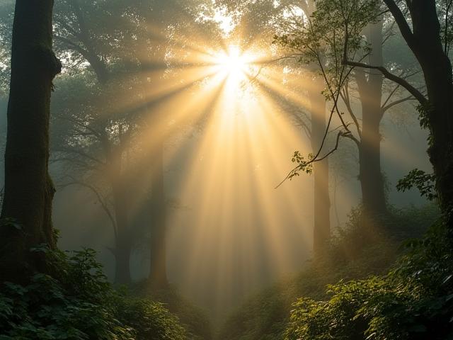 Morgenstimmung im Nebelwald, Monteverde