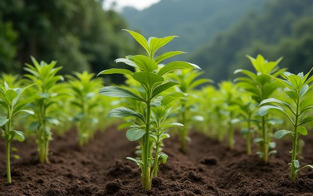 Reforestation project in Costa Rica
