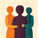 Symbol für Gemeinschaftsunterstützung